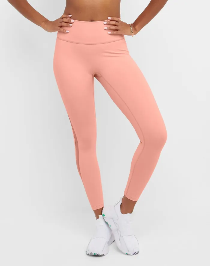 Soft Touch MeshTrim 78 Leggings C Logo 25034 Pink Star Women Champion Leggings
