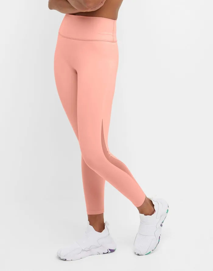 Soft Touch MeshTrim 78 Leggings C Logo 25034 Pink Star Women Champion Leggings