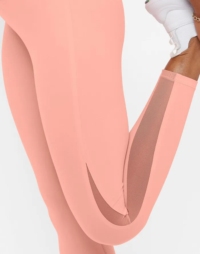 Soft Touch MeshTrim 78 Leggings C Logo 25034 Pink Star Women Champion Leggings