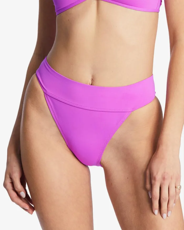 Sol Searcher Aruba Bikini Bottoms Bright Orchid Women Billabong Bikinis