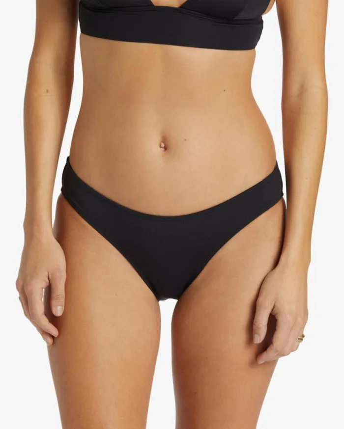 Sol Searcher Lowrider Bikini Bottoms Black Pebble 2 Women Billabong Bikinis