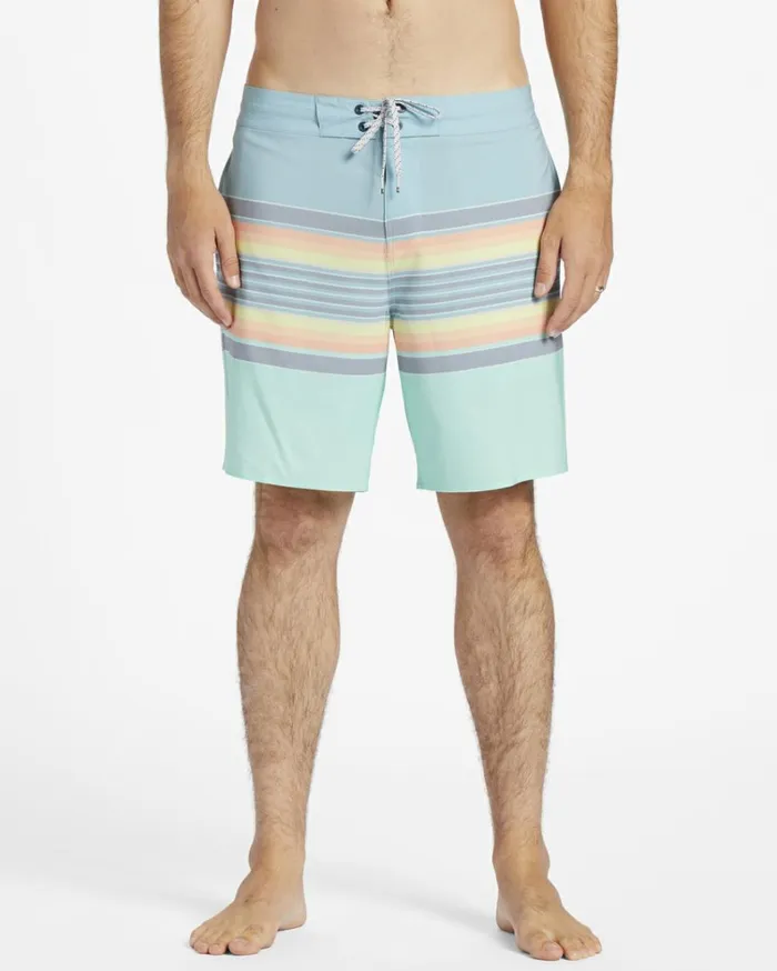 Spinner Lo Tide 18034 Boardshorts Minty Men Billabong Side Pockets
