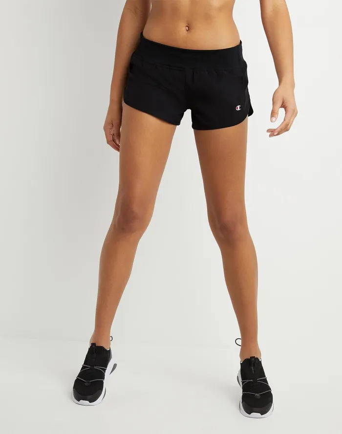 Sport Shorts C Logo 25034 Black Women Champion Shorts