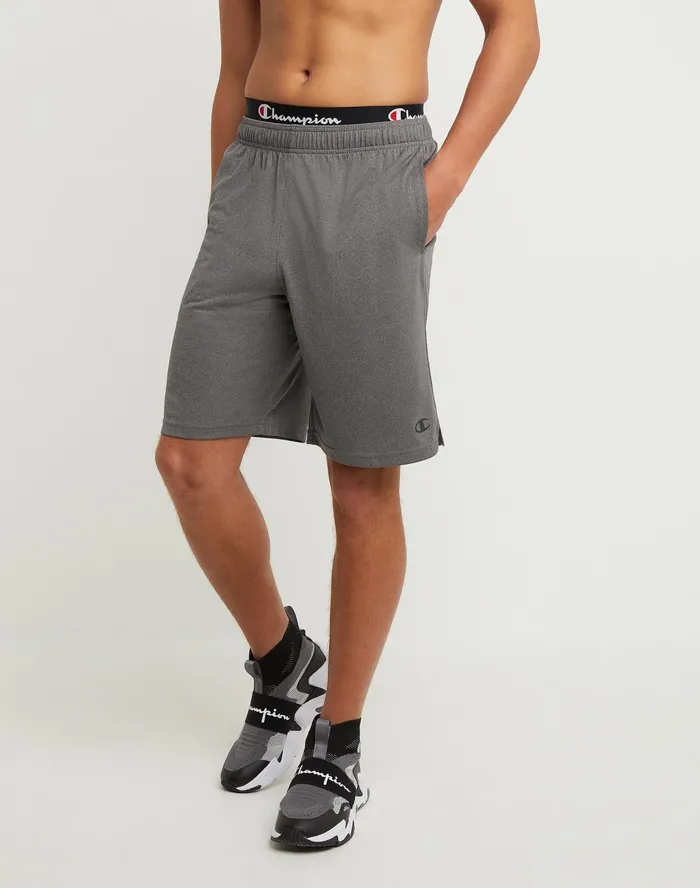 Sport Shorts Moisture Wicking 10034 Granite Heather Men Champion Shorts