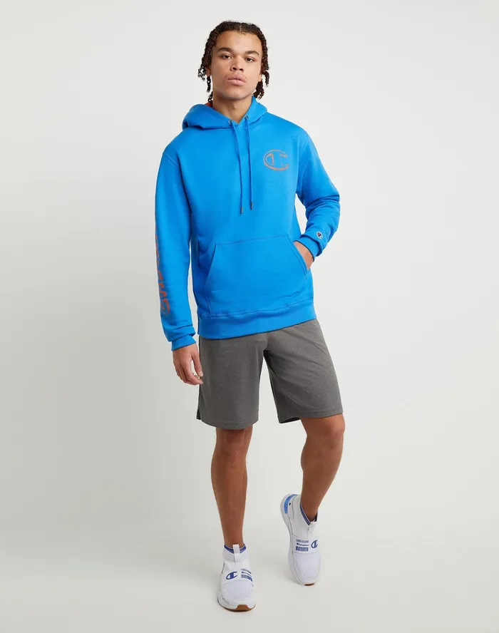Sport Shorts Moisture Wicking 10034 Granite Heather Men Champion Shorts
