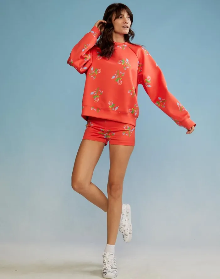 Sport Women Cynthia Rowley Strawberry Bonded Shorts