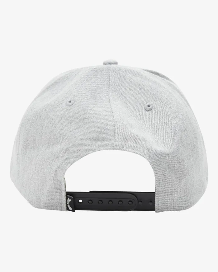 Stacked Snapback Hat Grey Heather Men Billabong Hats