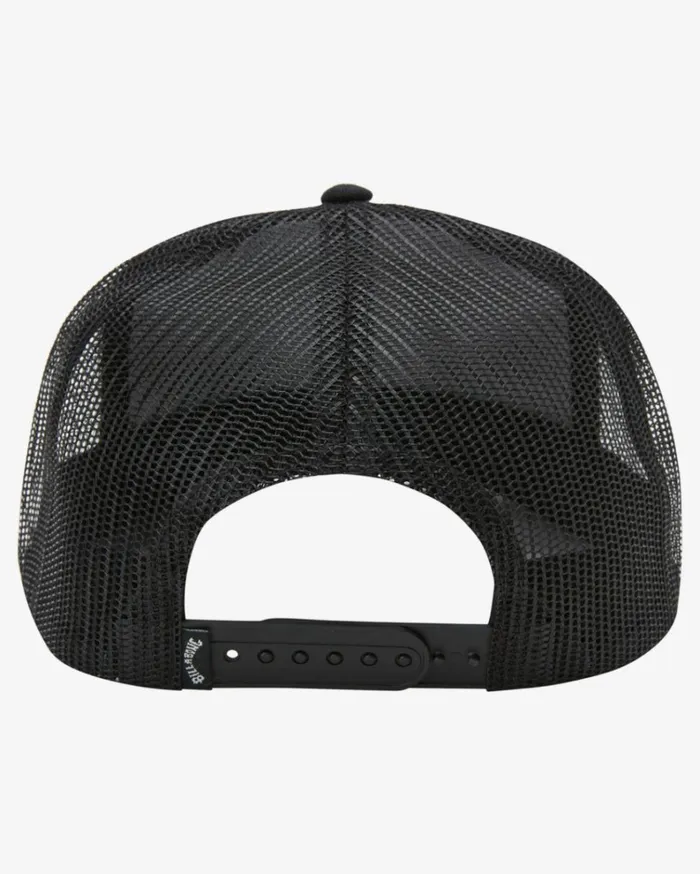 Stacked Trucker Hat Grey Heather Men Billabong Hats