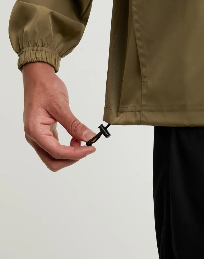 Stadium Packable Jacket Script Logo Cargo Olive MenWomen Champion Jackets