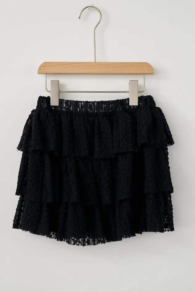 Storets Ailey Tiered Lace Skorts Women Skorts Storets Ailey Tiered Lace Skorts Women Skorts