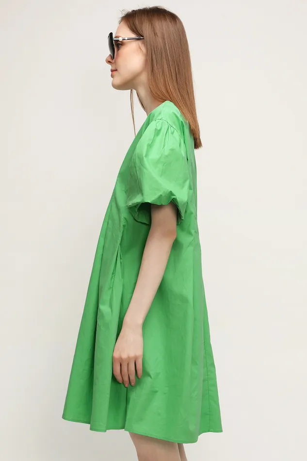Storets Amelia Puff Sleeve Dress Women Mini Dresses