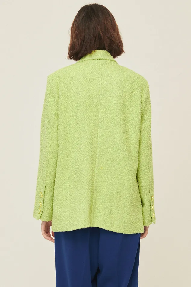 Storets Anna Pocket Tweed Coat Women Jackets and Coats