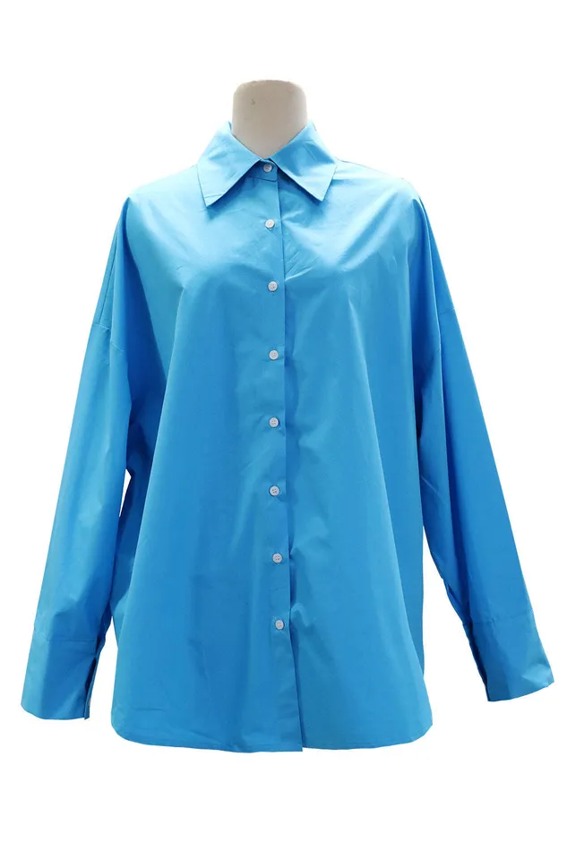 Storets Ariana Oversized Fit Shirt Women Shirts and Blouses
