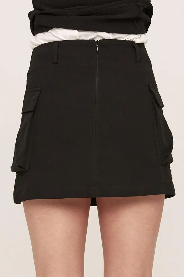 Storets Arlie Front Slit Cargo Skirt Women Skirts Storets Arlie Front Slit Cargo Skirt Women Skirts