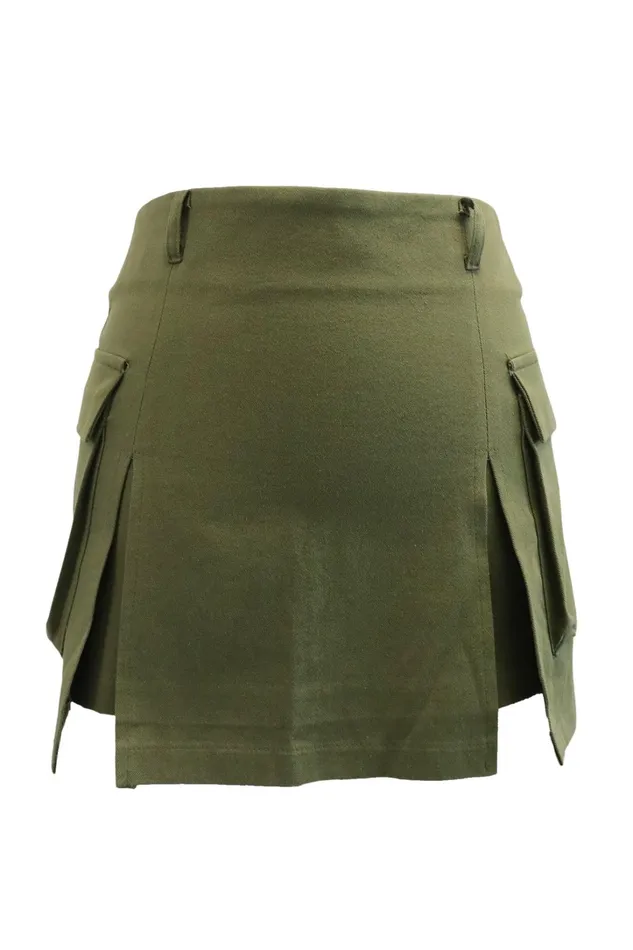Storets Arlie Front Slit Cargo Skirt Women Skirts Storets Arlie Front Slit Cargo Skirt Women Skirts