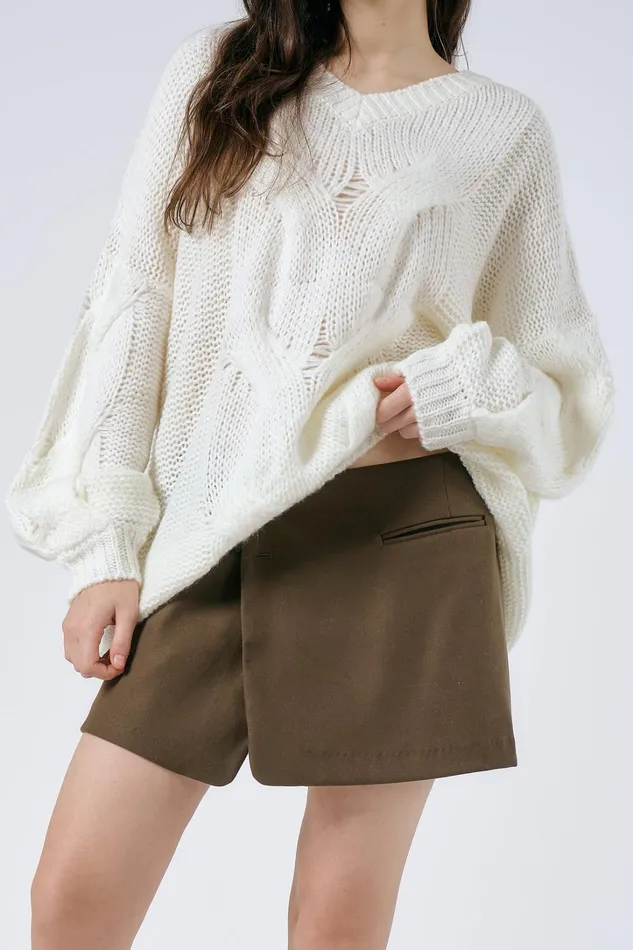 Storets Ava Wrap Effect Mini Skorts Women Skorts