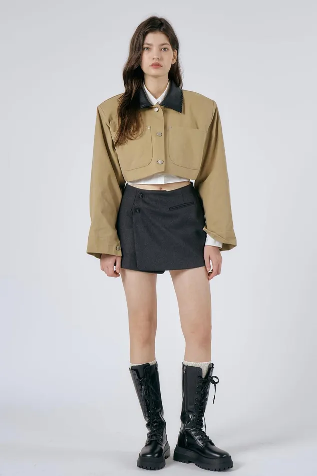 Storets Ava Wrap Effect Mini Skorts Women Skorts Storets Ava Wrap Effect Mini Skorts Women Skorts