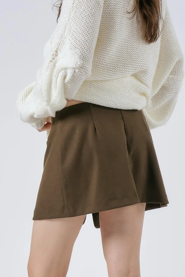 Storets Ava Wrap Effect Mini Skorts Women Skorts Storets Ava Wrap Effect Mini Skorts Women Skorts