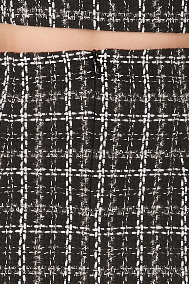 Storets Ayla Tweed Skort WLace Inset Women Skorts