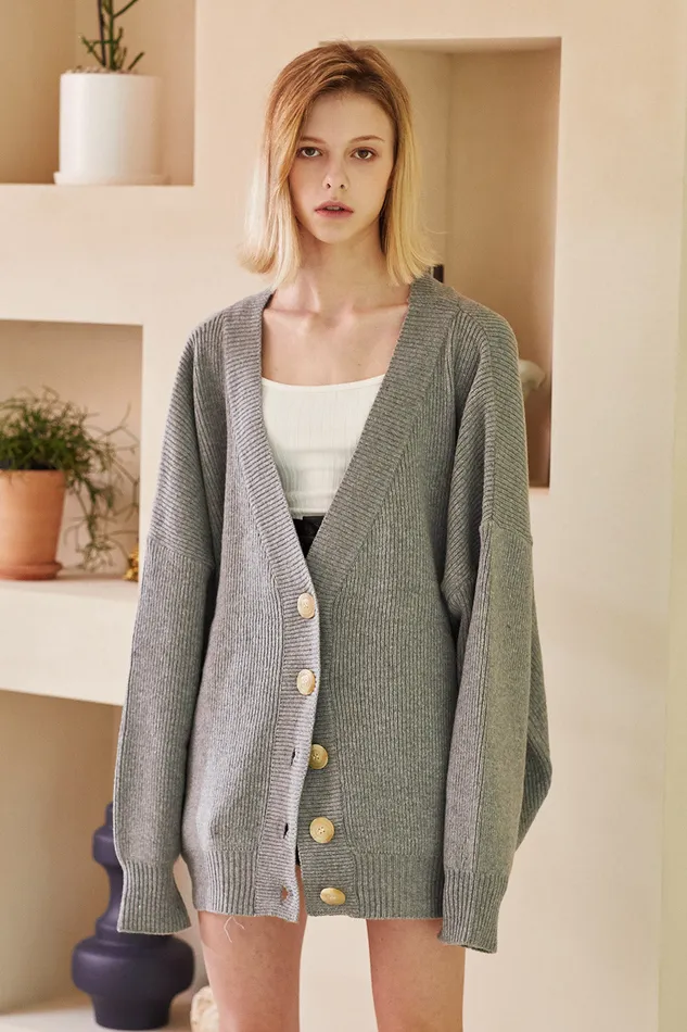 Storets Charlotte Boxy Sweater Cardigan Women Sweaters and Knitwears