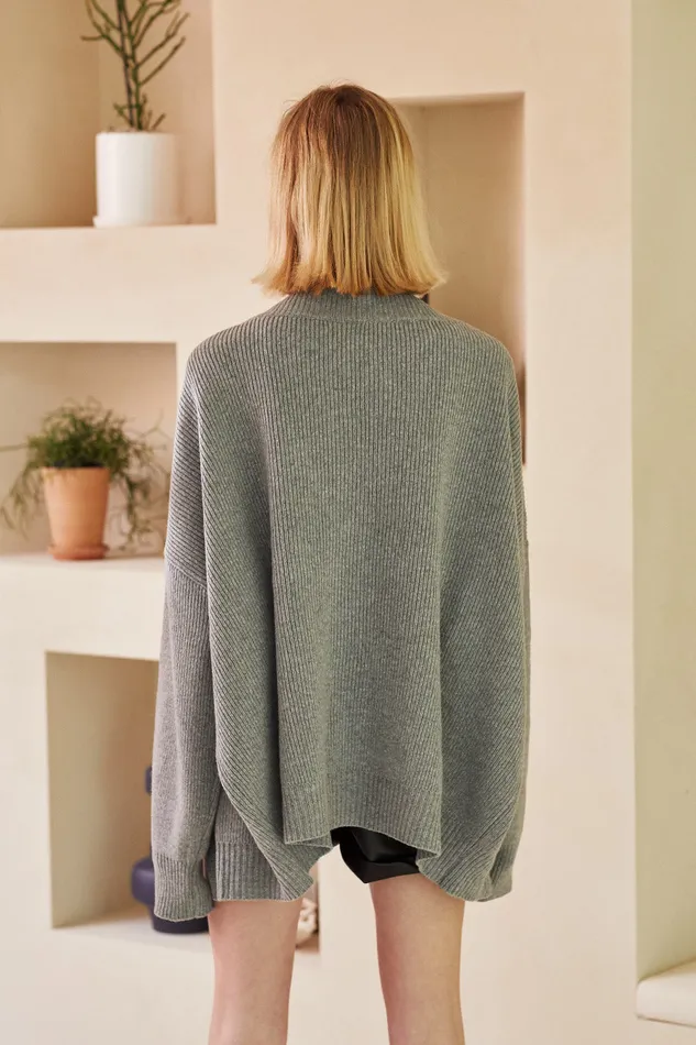 Storets Charlotte Boxy Sweater Cardigan Women Sweaters and Knitwears