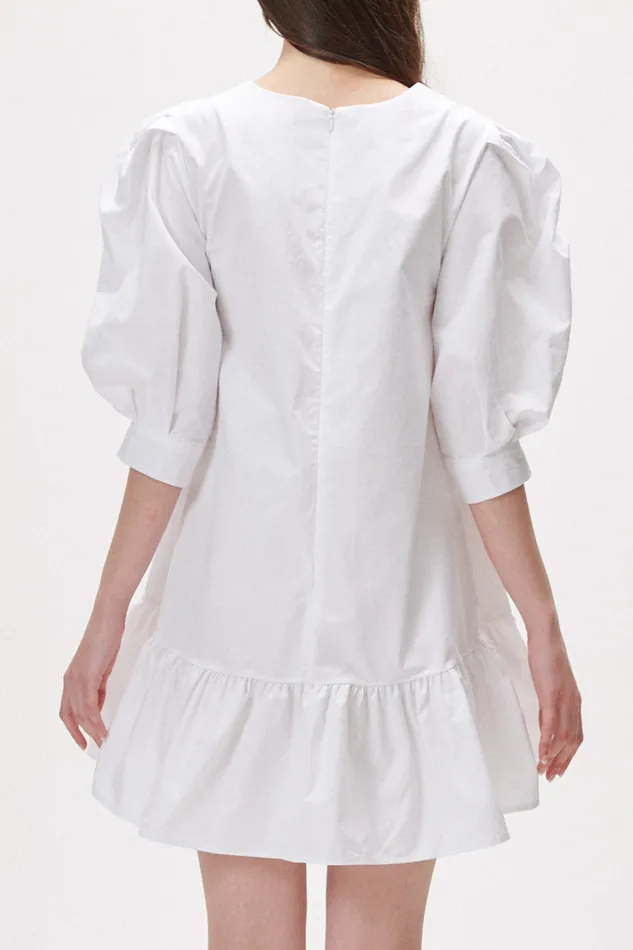 Storets Cinthy Puff Sleeve Mini Dress Women Mini Dresses