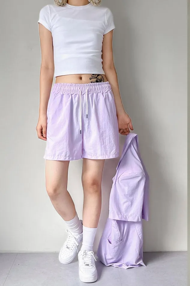 Storets Ella Drawstring Shorts Women Shorts Storets Ella Drawstring Shorts Women Shorts