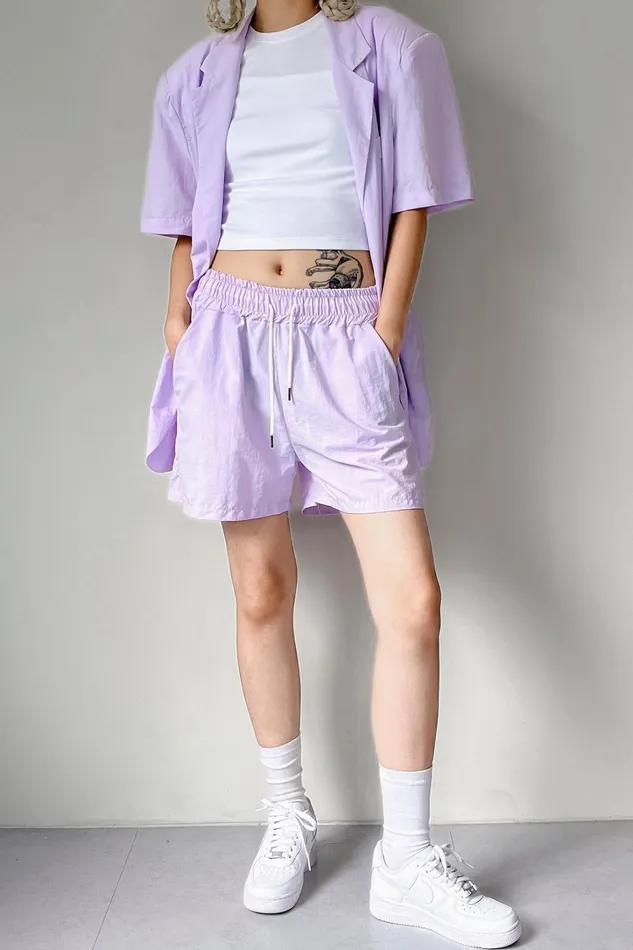 Storets Ella Drawstring Shorts Women Shorts Storets Ella Drawstring Shorts Women Shorts