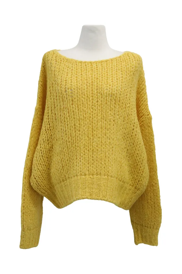 Storets Emery Oversized Net Sweater Women Sweaters and Knitwears