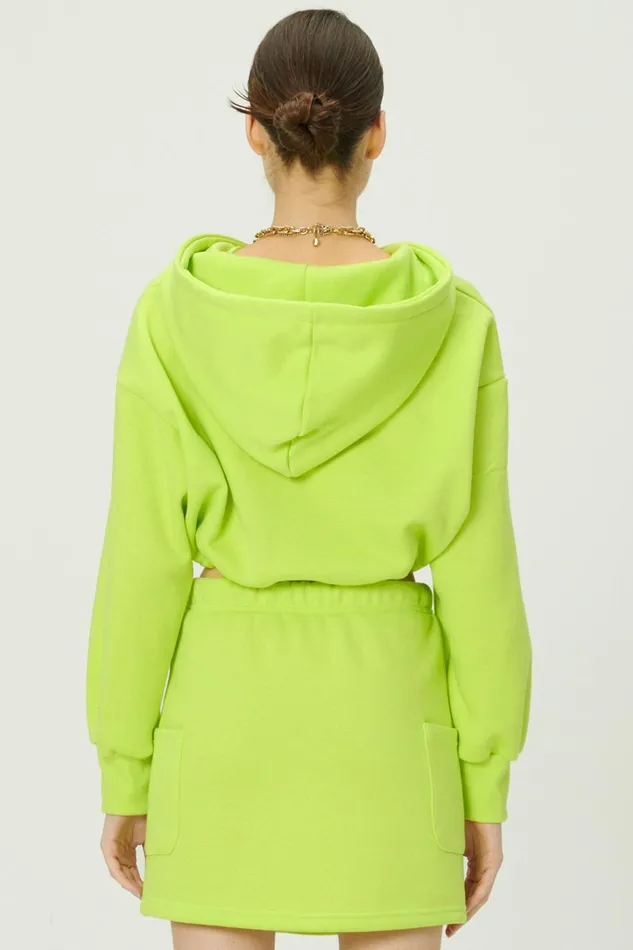 Storets Erica Half Zip Crop Hoodie Women Jackets and Coats
