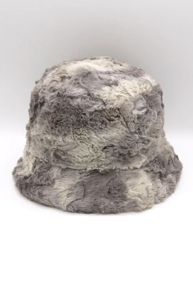Storets Fur Bucket Hat Women HairandHats