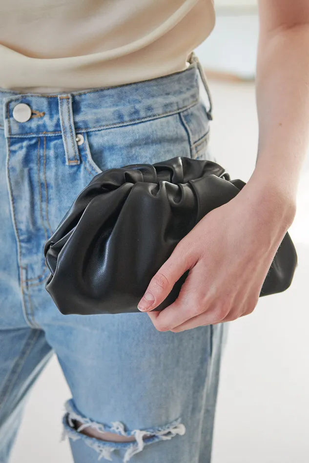 Storets Gena Shoulder Pleather Clutch Women Bags