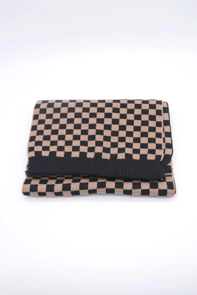 Storets Ginnie Checkerboard Scarf Women Others