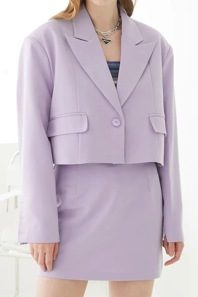 Storets Hailey Oversized Cropped Jacket Women Jackets and Coats
