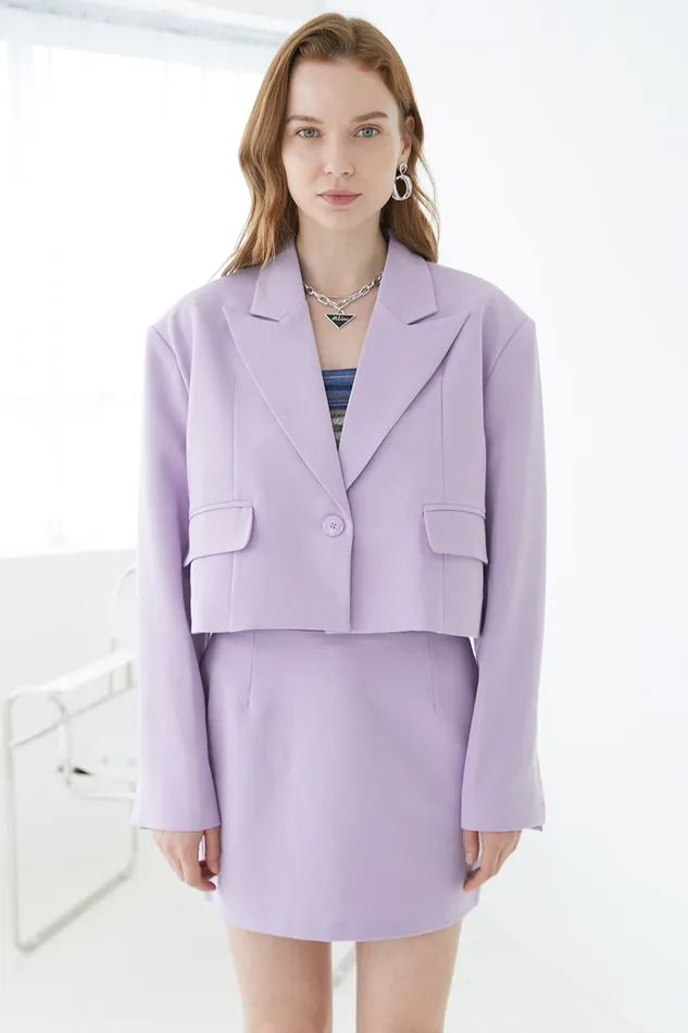 Storets Hailey Oversized Cropped Jacket Women Jackets and Coats