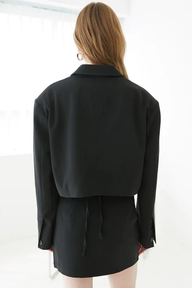 Storets Hailey Oversized Cropped Jacket Women Jackets and Coats