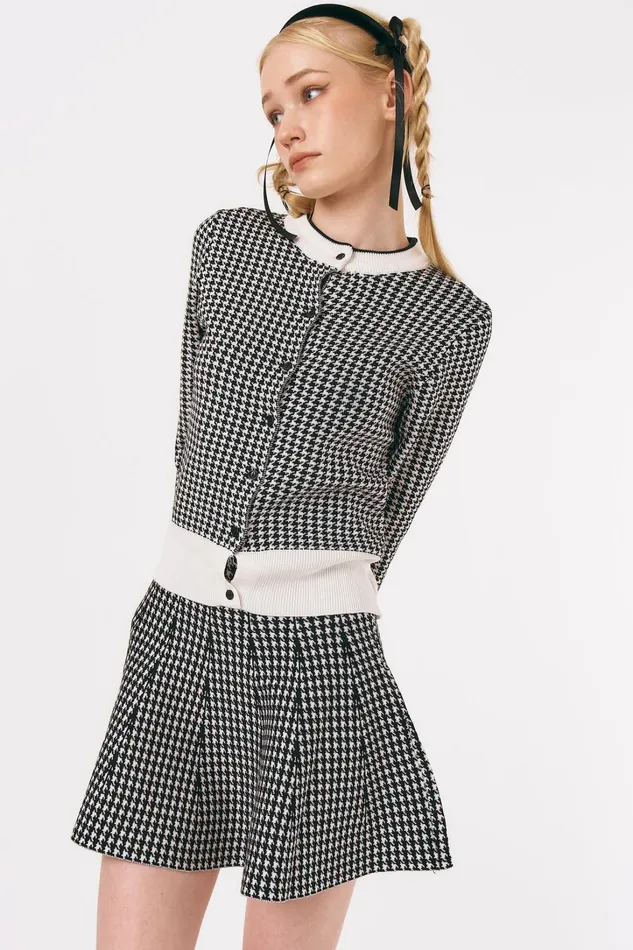 Storets Hazel Knitted Cardi And Skirt Set Women Skirts Storets Hazel Knitted Cardi And Skirt Set Women Skirts