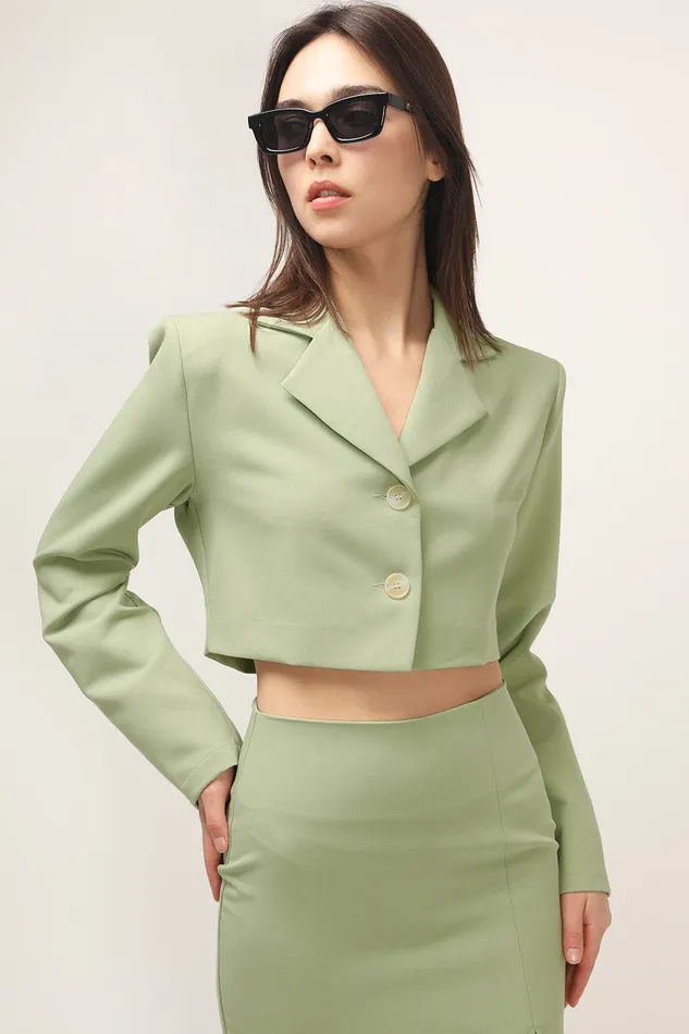 Storets Helen Cropped Jacket Women Blazer