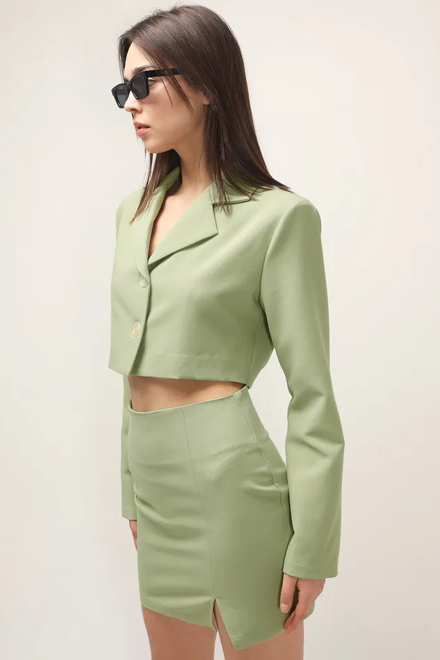 Storets Helen Cropped Jacket Women Blazer