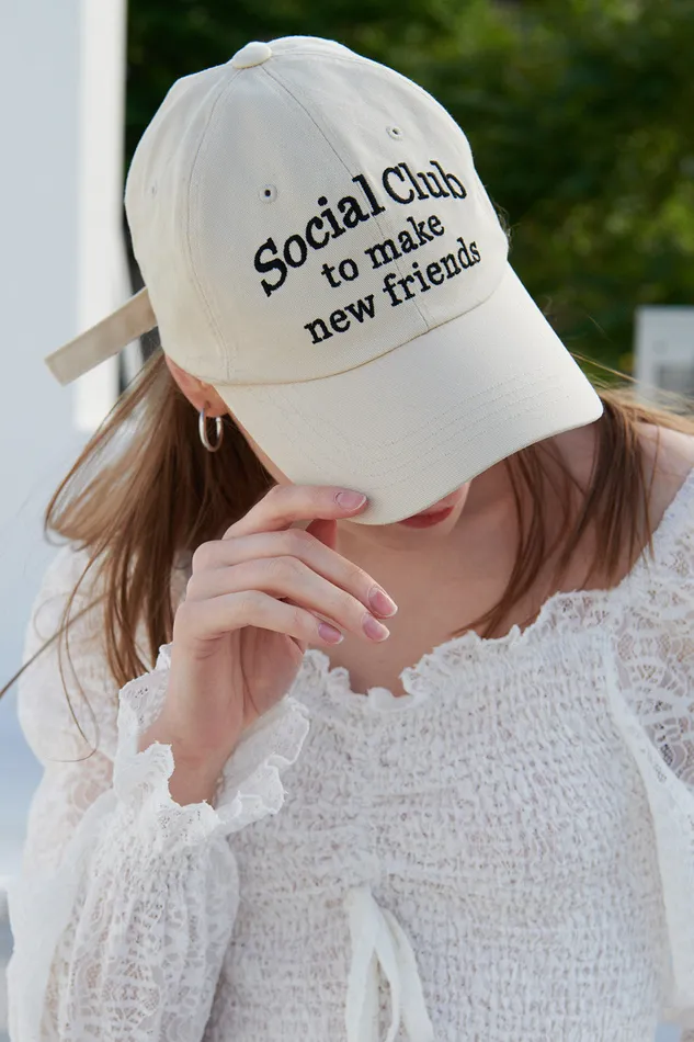 Storets Issy Social Club Baseball Cap Women HairandHats