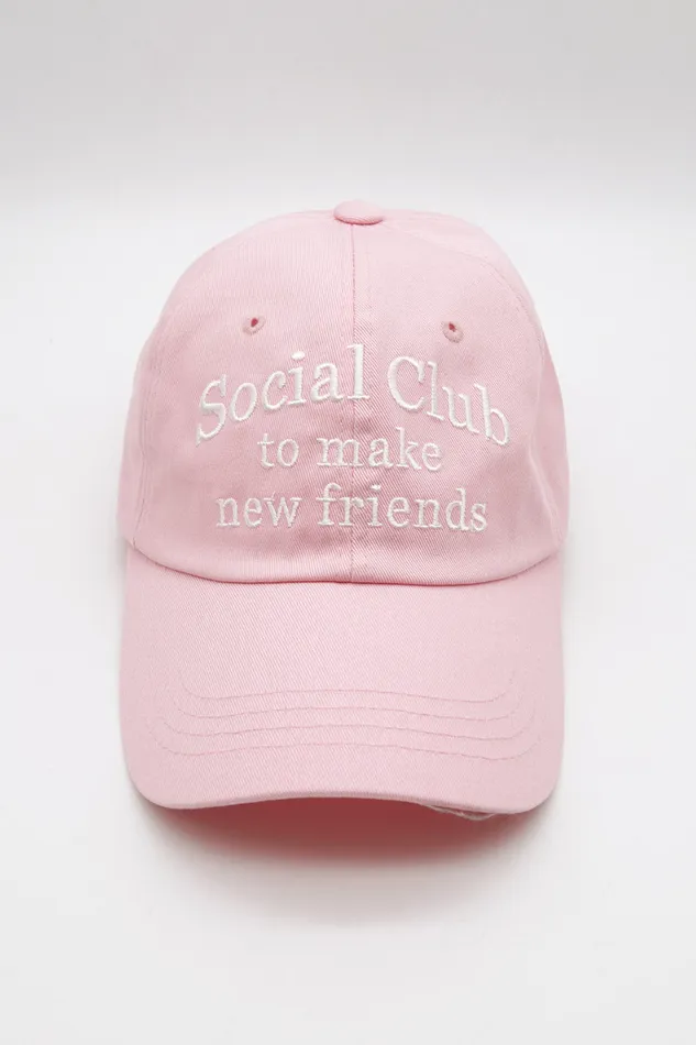 Storets Issy Social Club Baseball Cap Women HairandHats