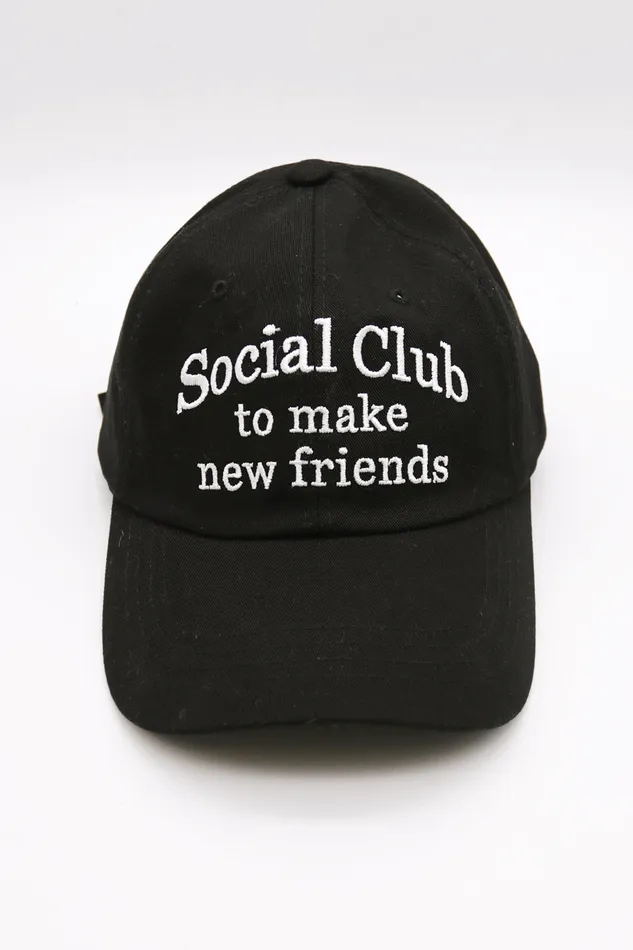 Storets Issy Social Club Baseball Cap Women HairandHats