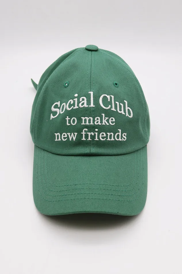 Storets Issy Social Club Baseball Cap Women HairandHats