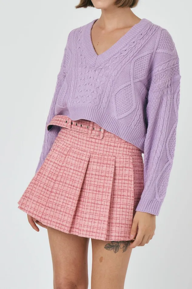 Storets Ivy Cropped Sweater Top Women Tops