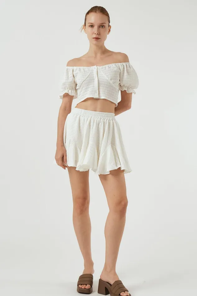 Storets Ivy Pointelle Top Women Shirts and Blouses Storets Ivy Pointelle Top Women Shirts and Blouses