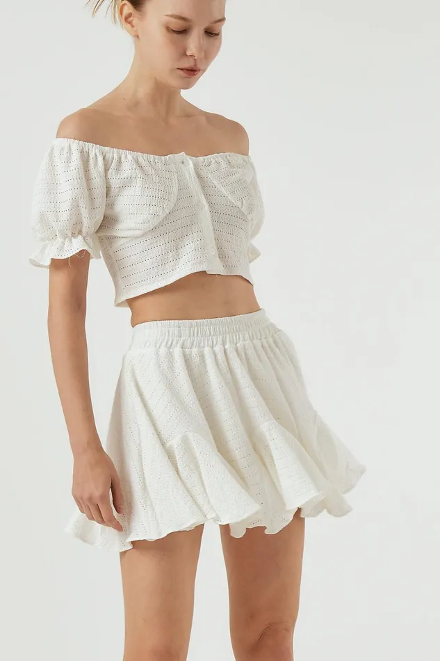 Storets Ivy Pointelle Top Women Shirts and Blouses Storets Ivy Pointelle Top Women Shirts and Blouses