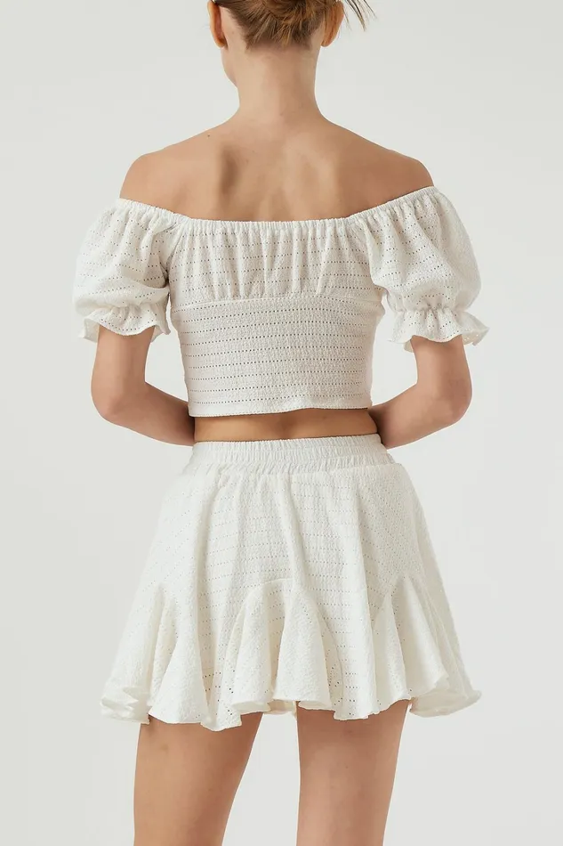 Storets Ivy Pointelle Top Women Shirts and Blouses Storets Ivy Pointelle Top Women Shirts and Blouses