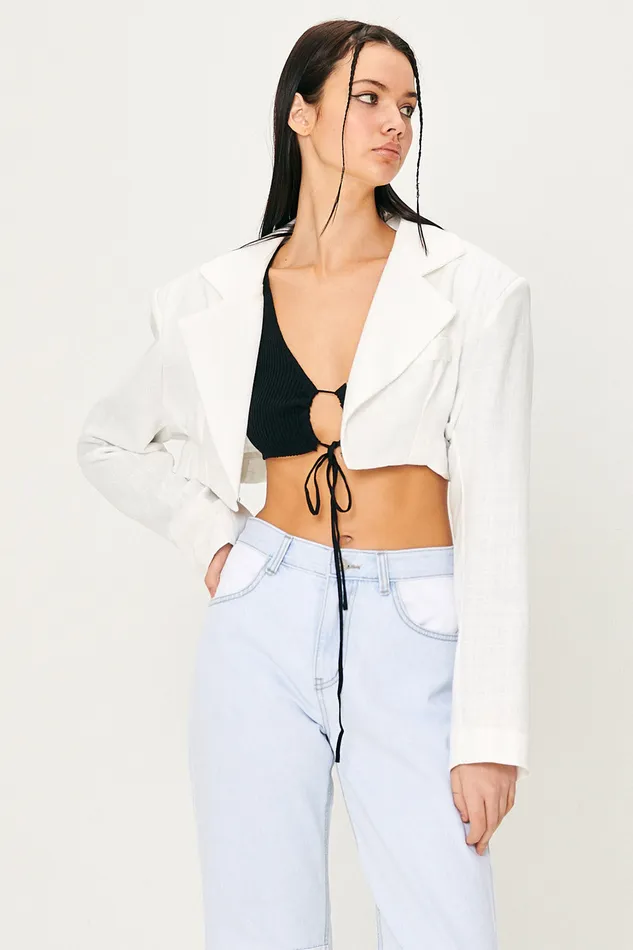 Storets Jennifer Cropped Jacket Women Jackets and Coats