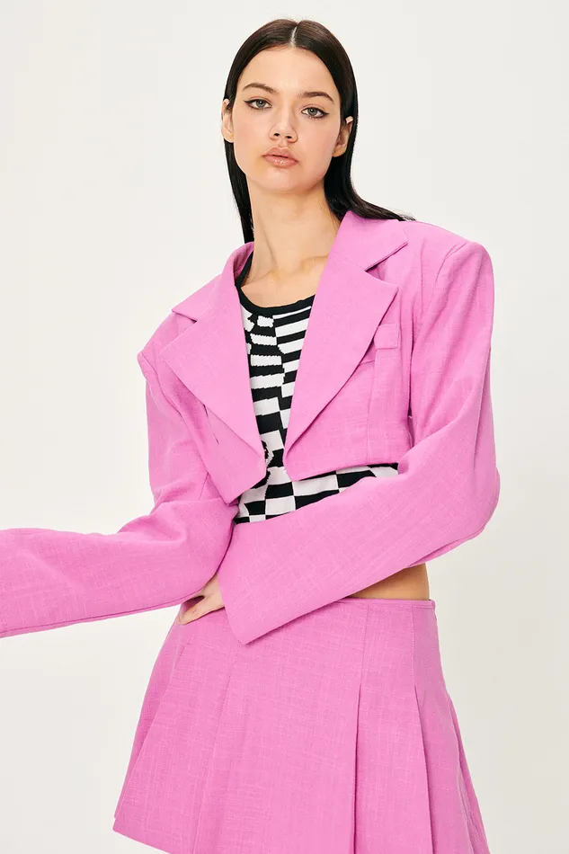 Storets Jennifer Cropped Jacket Women Jackets and Coats