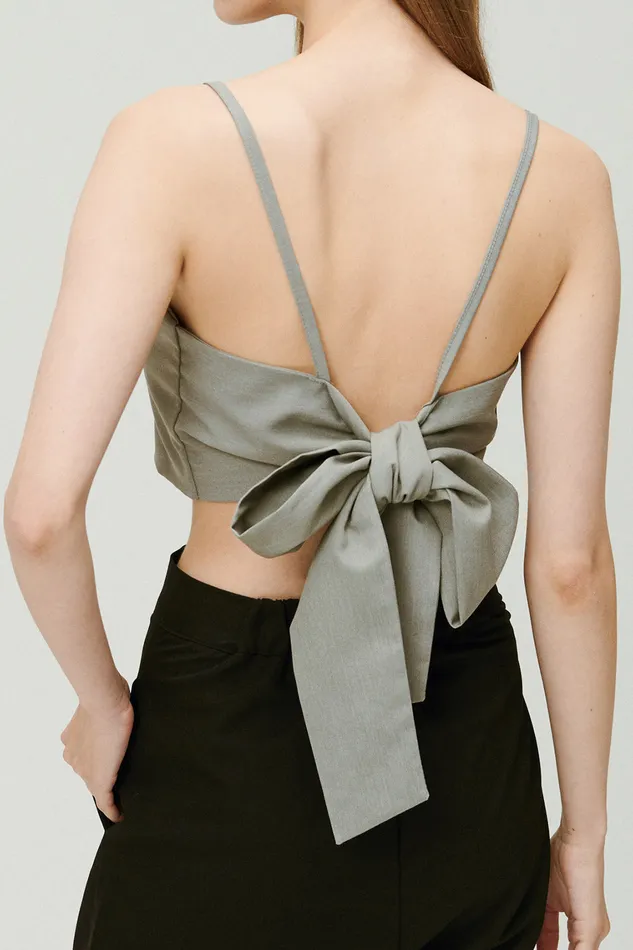 Storets Karen Wrap Cami Top Women Crop Tops